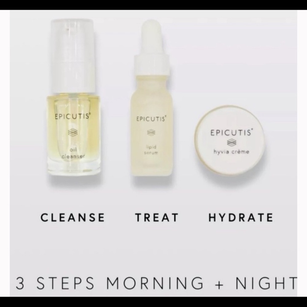 Epicutis Lipid Serum, Hyvia Cream and Oil Cleanser - Picture 4 of 4